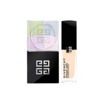 Givenchy Prisme Libre Serum Foundation & Loose Powder 2Pcs Set, Foundation #0N 30ml + Loose Powder #1 12g rožinė