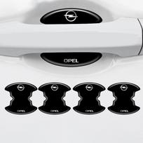 Automobilio durų rankenėlės įdubimo apsauginė lipdukas Anti-collision juosta Opel Astra Corsa Zafira Meriva Mokka Viva Vectra Antara