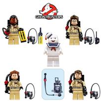 Ghostbusters Stay Puft Marshmallow Man Quality Building Block Figure Toy X108-111 Collectible Mini Figure Set 5-piece set