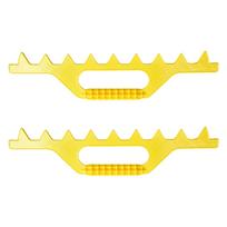 2 dalių avilio rėmų tarpiklių rinkinys bičių laikymo vietoms bitininkams Ergonomiškas dizainas Suderinama su 8 rėmų tikslūs matavimai yellow