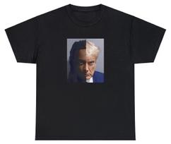 Playboy Carti Donald Trump Mugshot T Shirt Funny Oddly Specific Meme Humor Tee 4XL gray