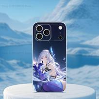 G-GENSHIN IMPACT S-Skirk Phone For iPhone 14,13,12,11,17,16,15,Pro,X,XS,XR,SE,Max,Plus,Mini Transparent Soft Cover iPhone11 blue