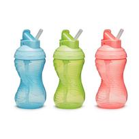 Munchkin gertuvė su šiaudeliu Mighty Grip, 296ml, įvairių spalvų