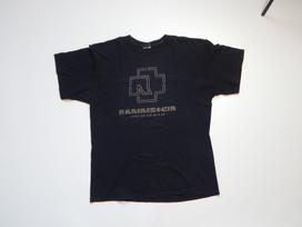 vintage 00s rammstein liebe ist fur alle da rock band tee size large XXXXL white