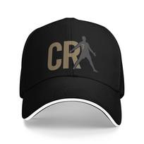 Cr7 Cristiano Futbolo Futbolo Reguliuojama Kepurė Vasarinė Apsauganti Nuo Saulės Kepuraitė Moterims Vyrams Madinga Beisbolo Kepurė Laisvalaikio Lauko Kepurės One Size gray