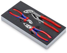 KNIPEX replių rinkinys 3 dalių 00 20 01 V26