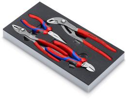 KNIPEX replių rinkinys, 4 dalių 00 20 01 V25