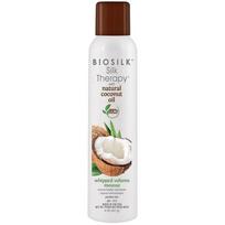 Farouk Systems Biosilk Silk Therapy Organic Coconut Oil Whipped Volume Mousse - plaukų putos, 227 g
