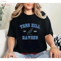 Tree Hill Ravens T Shirt Size S 5xl For Fans Vintage Stretched Stylish Breathable Fashion Slightly Vintage M brown
