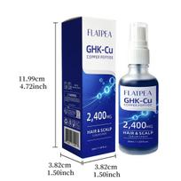 GHK-Cu Mėlynasis Vario Peptidas Drėkinantis Plaukų ir Galvos Odos Serumas blue