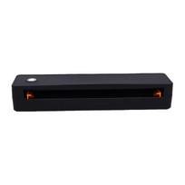 A4 Paper Thermal Printer 203dpi Inkless Portable Mini Printer for 2 3 4 Inch A4 Letter Paper Smartphone PC black