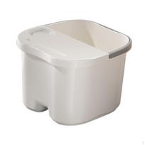 Baseinas pėdų voniai, pėdų mirkymo vonelė, kibiras pėdoms su rankena Small with Lid white