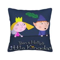 Ben and Holly's Kingdom ben y holly Printing Pillowcase Cushion Cover  Pillow Covers Y2K Bed Decor Square Multiple Sizes 18x18in 45X45cm blue