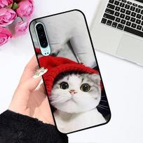 For Huawei P30 Pro Case P 30 Fashion Painted TPU Silicone Soft Phone Cover For Huawei P30 lite Coque Bumper Nova 4e Funda Capa For Huawei P30 Pro gray