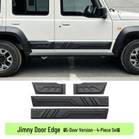 Jimny automobilio durelių apdailos ir apsaugos nuo įbrėžimų juostelės išoriniam dekoravimui gray