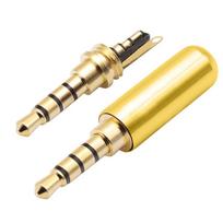 Stereo 3.5MM Plug Male Headphone Jack 4 Poles Cable Adapter 3.5MM Balanced Headphone Audio Plug DIY High-quality žalia