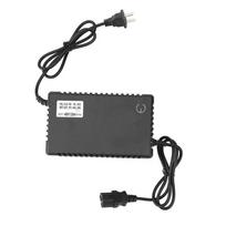 48V 12AH Quality Intelligent Electric Bicycle E-bike Charger Charging Device CN 220V Electric Bicycle Charging Accessories black