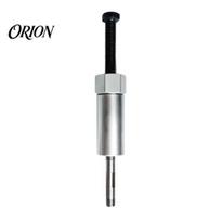 Precision Lubrication Channel Maintenance Grease Nozzle Unclogging Tool, Heavy Duty Manganese Steel Fitting Cleaner, Durable Accessory Anti-Rust gray