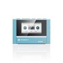FiiO SnowSky Echo Mini Portable HiFi Music Player MP3 Bluetooth Walkman with 15H Playback 3.5mm/4.4mm Dual Output dangaus mėlyna spalva