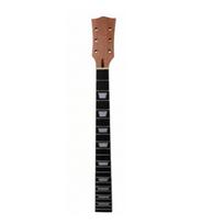 Guitar Neck with Rosewood Fingerboard 22Fret Electric Wood Finish for Luthier, Custom black
