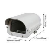 Housing Camera Outdoor Enclosure Waterproof Aluminum Alloy Material Dustproof Heavy 10 Inch