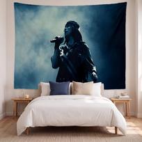 Billie Eilish (19) Art Wall Hanging Tapestry for Home Bedroom Living Room Decor Great Gift Idea 180cmx230cm