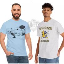 Pulp Fiction Shirt, Krazy Kat Jules, UC Santa Cruz Jules Winnfield Vincent Vega 140 gray