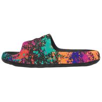 Adidas Adilette 22 Šlepetės Juodos Dažų Taškeliais Unisex Sportbačiai Core-Black Semi-Solar-Yellow IF1438 46 black