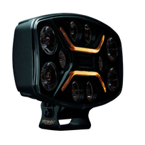 LED tolimųjų šviesų žibintas STRANDS Dark Knight Insane Driving Light Oval