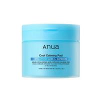 ANUA 8 Hyaluronic Acid Catechin Calming Cooling Pad 110ea white