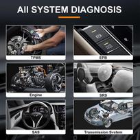 2025New Vgate vLinker MS BT Car OBD2 Scanner for 12V/24V ELM327 V2.3 All Systems Diagnostic Tool CH LS HS SW MS CAN Vlinker MS black