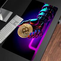 NEW Design Gaming Laptops Bitcoin Mouse Pad Currency Mousepad Black Line Large Mouse Mat Natural Rubber Desk Rug PC Gamer Mats 600x300x2mm purple