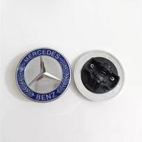 1 vnt. 57 mm automobilio priekinio variklio dangčio emblema ženkliukas Gaubtas Mercedes Benz AMGW204 W205 W212 W213 W221 W177 W246 GLA GLC Automobilio priedai AC1 gray