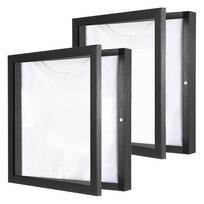 3D Shadow Box Frame 14*18in 13*17in Picture Frame Wood Display Case For Crafts Anniversary Wedding Graduation Photo Frames Gifts 13x17in gray