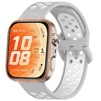Sprot Silicone For Huawei Watch Fit 5 Pro 4 pro Strap Accessories Replacement Breathable Bracelet correa Huawei Fit 5/4/3 band for Huawei Fit 5 pro gray