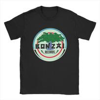 Bonzai Records Marškinėliai Vyrams Grynos Medvilnės Vėsūs Marškinėliai Apvalia Kaklo Marškinėliai Trumpomis Rankovėmis Drabužiai Dovanojimo Idėja 5XL įvairiaspalvis