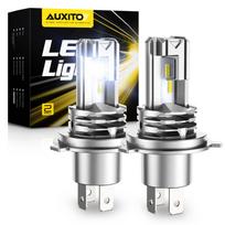 Auxito H4 LED Headlight for Cars, Compatible with Car Inspections, 3 Times Brightness, Equipped gray
