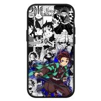 for Samsung Galaxy S25 S24 S23 S22 Ultra FE Plus A37 A57 A56 A55 A06 A16 A15 A36 A26 A35 A05 A25 A54 A34 S9 Case Demon Slayer Kokushibo Kamado Tanjiro for iPhone 17 Pro aero