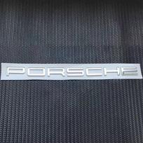 3D Automobilio Emblema Galinės Bagažinės Raidės Dekoratyvinė Lipduko Aksesuaras Porsche Panamera Cayman Cayenne Boxster Macan GTS Taycan Turbo gray
