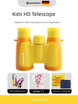 Bresser Eye Protection Kindergarten Children Telescope Vibrant Yellow (3 Times) geltona