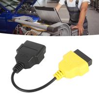 OBD2 Diagnostic Cable Connector Scan Tool Adapter Replacement for Fiat ECU Scanner gray