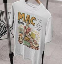 New Rare Mac Miller Tour Shirt Hot Black All Size T-Shirt M white