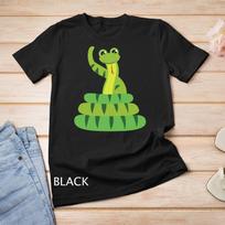 Kids Funny Boa Python Reptile Snake Boys Girls & T Shirt Unisex T-shirt 120 green
