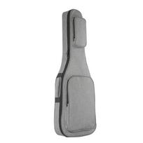 Shock-Absorbing Electric Guitar Bag with Neck Cradle Padded pilka spalva