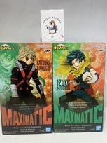 Mano Herojų Akademija Deku Bakugo MAXIMATIC Pradžios Figūrėlės 2 vnt. Rinkinys JAPONIJA red