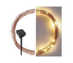 LED saulės grandinė LED/2,4W/1,2V 1xAA 15 m IP44 3000K 600 mAh