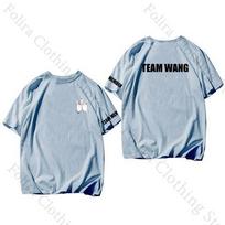 GOT7 Jackson Tas pats TEAM WANG Marškinėliai Medvilniniai Marškinėliai Vasariniai Drabužiai Kpop Gatvės Stiliaus Trumpomis Rankovėmis Marškinėliai Gerbėjams Madingi Viršutiniai Drabužiai XL white
