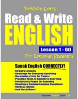 Preston Lees Read & Write English Lesson 1 - 60 For Estonian Speakers