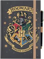 Užrašinė HARRY POTTER Hogwarts, su rašikliu, A5 - Nėra Autoriaus