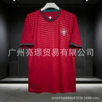 Portugal National Team 2026 World Cup Soccer Jersey CR7 Vinicius Style Men Women Short Sleeve Football Kit XXL red